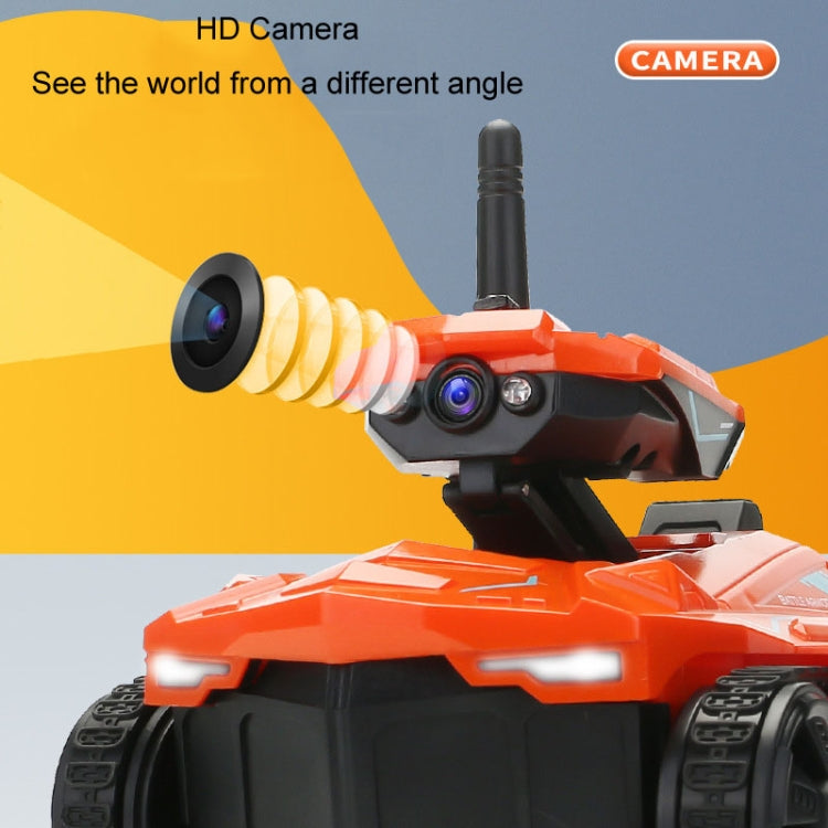 Tank Car Toys 720P HD Camera RC Car With Real-time Surveillance With Remote Controller(Blue) - RC Cars by PMC Jewellery | Online Shopping South Africa | PMC Jewellery | Buy Now Pay Later Mobicred