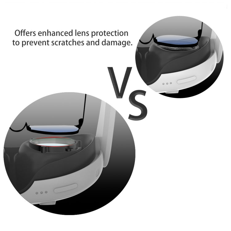 For Meta Quest 3 VR Magnetic Eyeglasses Frame, Spec: L&R Frame Black - VR Accessories by PMC TechLife | Online Shopping South Africa | PMC TechLife | Buy Now Pay Later Mobicred