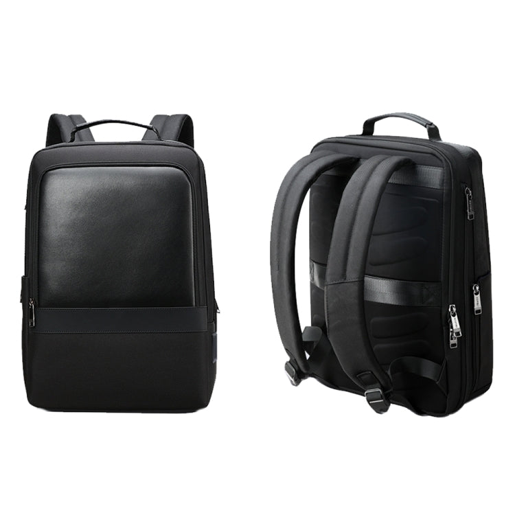 Bopai 61-26111 Large Capacity Business Commuter Laptop Backpack With USB+Type-C Port(Black) - Backpack by Bopai | Online Shopping South Africa | PMC Jewellery | Buy Now Pay Later Mobicred