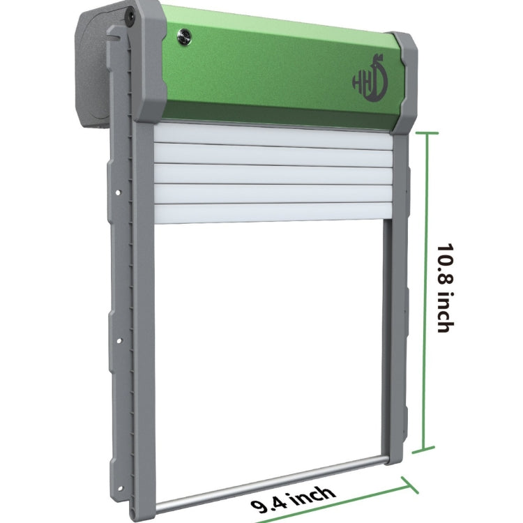 Solar Powered Automatic Chicken Coop Door 4 Modes Automatic Chicken Door with Remote Control - Pet Screen Doors by PMC TechLife | Online Shopping South Africa | PMC TechLife | Buy Now Pay Later Mobicred