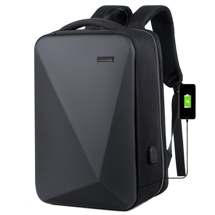 16 inch Large Capacity Password Lock Anti-Theft Laptop Backpack With USB Port(Black) - Backpack by PMC Jewellery | Online Shopping South Africa | PMC Jewellery | Buy Now Pay Later Mobicred