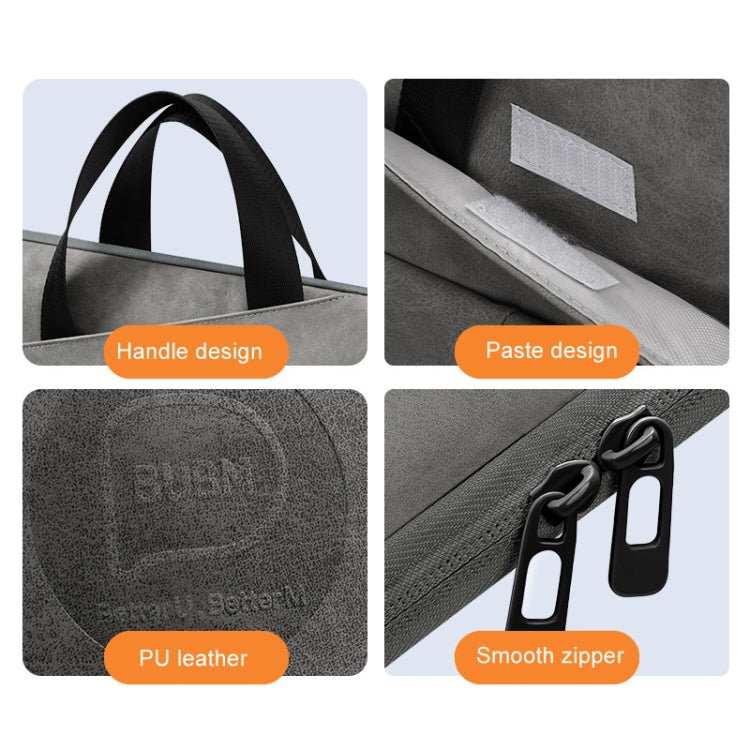 BUBM Portable Computer Bag Notebook Business Travel Bag, Size: 14 inch(Pink) - free shipping - PMC TechLife - Order now!