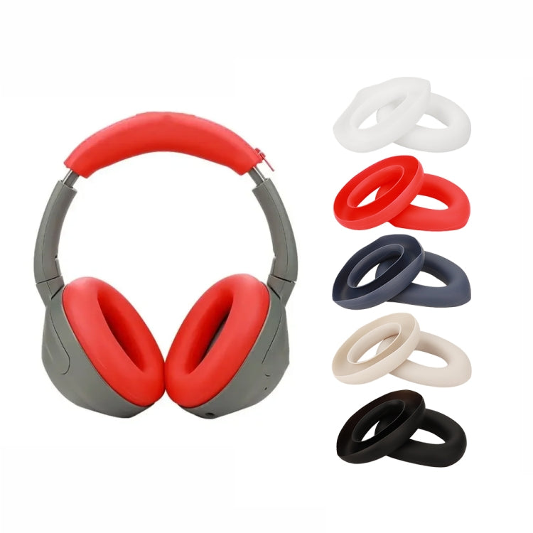 For Sony ULT Wear WH-Ult900N Headset 1pair Silicone Ear Pads Cushion Cover(Deep Blue) - Earmuff & Pad by PMC Jewellery | Online Shopping South Africa | PMC Jewellery | Buy Now Pay Later Mobicred