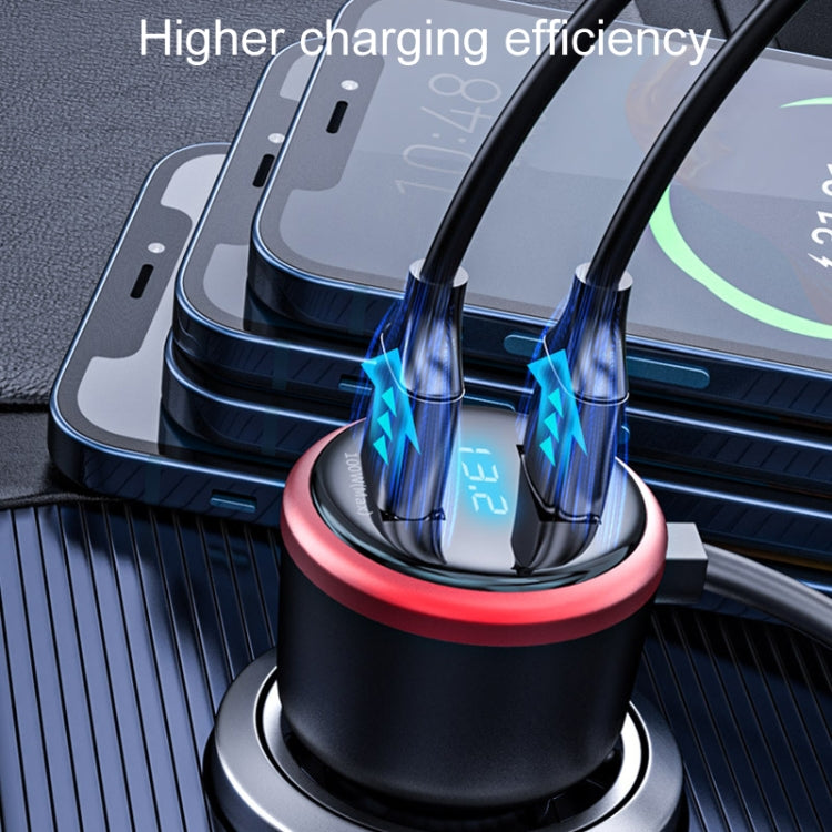 Vehicle Mini Fast Charging Charger Car One To Three Cigarette Lighter, Model: Premium Version - Car Charger by PMC Jewellery | Online Shopping South Africa | PMC Jewellery | Buy Now Pay Later Mobicred