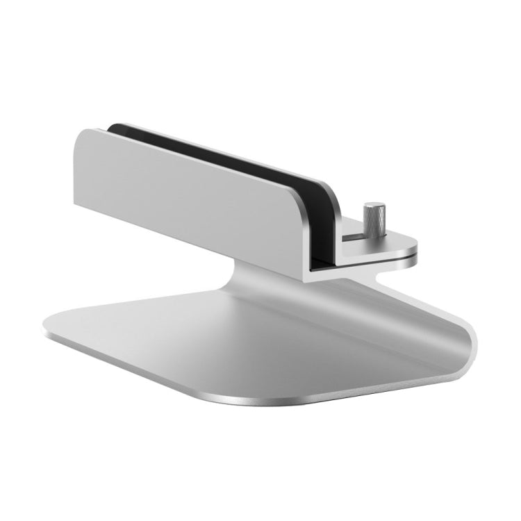 AhaStyle ST07 Laptop Stand Tablet Vertical Aluminum Desktop Storage Base(Silver) - free shipping - PMC Jewellery - Order now!