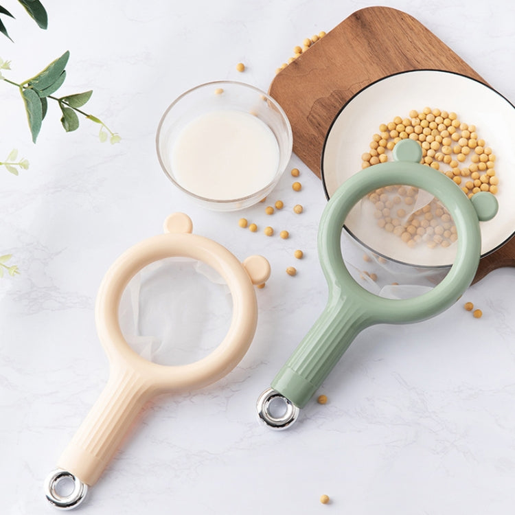 Household Soymilk Strainer Kitchen Juicer Residue Filter(Green) - Filters by PMc TechLife | Online Shopping South Africa | PMc TechLife | Buy Now Pay Later Mobicred