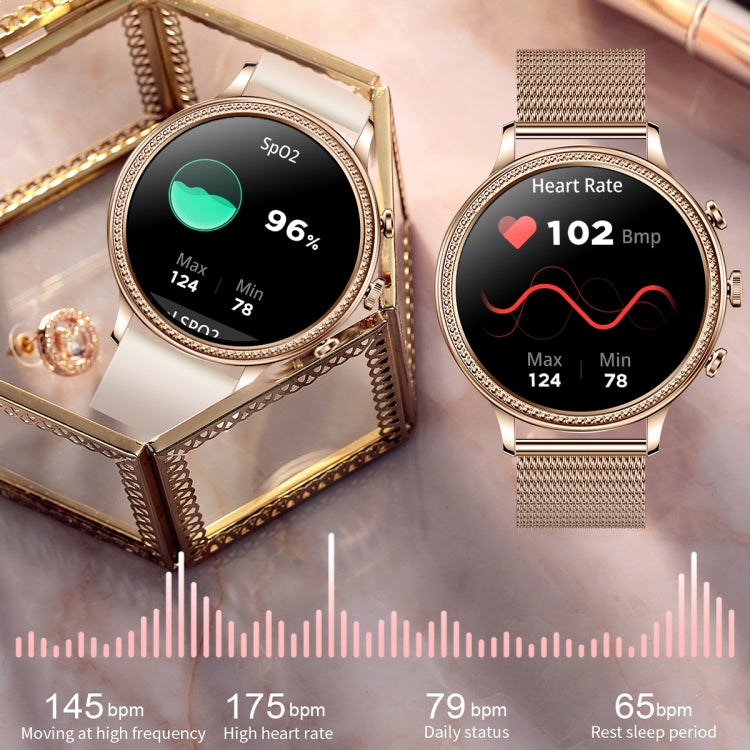 V60 1.39 Inch Health Monitoring Multifunctional Waterproof Bluetooth Call Smart Watch, Color: Silver Steel - Smart Watches by PMC Jewellery | Online Shopping South Africa | PMC Jewellery | Buy Now Pay Later Mobicred