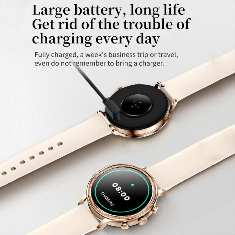 V60 1.39 Inch Health Monitoring Multifunctional Waterproof Bluetooth Call Smart Watch, Color: Gold - Smart Watches by PMC Jewellery | Online Shopping South Africa | PMC Jewellery | Buy Now Pay Later Mobicred