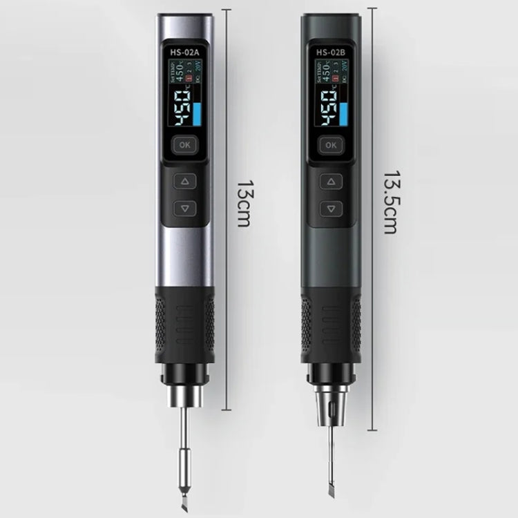 FNIRSI Portable Constant Temperature Soldering Iron Set, Model: HS-02B Standard K - free shipping - PMc TechLife - Order now!