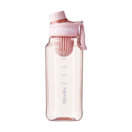 750ml Large Capacity Outdoor Portable Sports Fitness Water Cup With Tea Strainer(Pink) - Kettles by PMC Jewellery | Online Shopping South Africa | PMC Jewellery | Buy Now Pay Later Mobicred