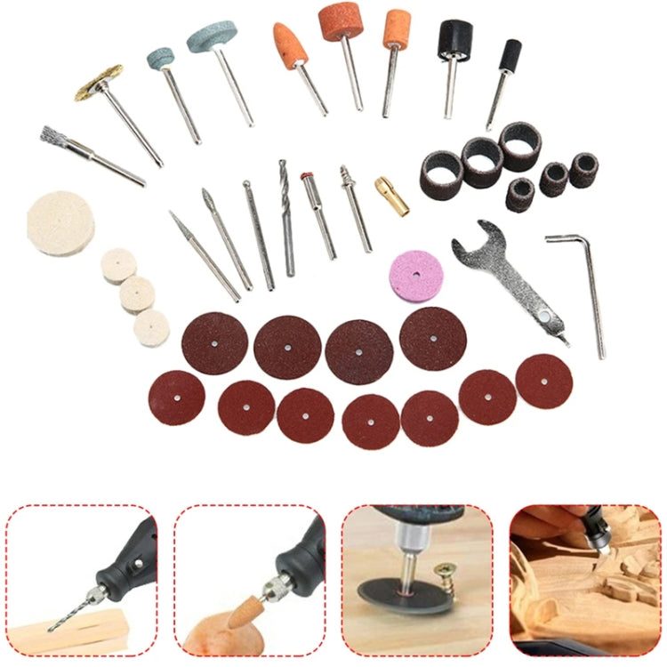 VICOVER Small Adjustable Speed Electrical Grinder Set Jade Carving Pen Polishing Tool EU Plug, Model: 147pcs Parts+Soft Shaft - free shipping - PMC TechLife - Order now!