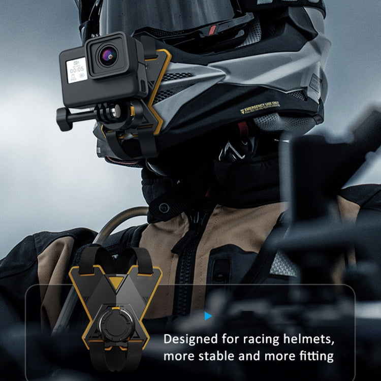 Magnetic Quick Release Motorcycle Helmet Chin Stand Mount For Smart Phone - Helmet Mount by PMC Jewellery | Online Shopping South Africa | PMC Jewellery | Buy Now Pay Later Mobicred