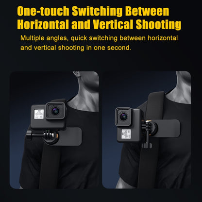 Universal Magnetic Quick-release Backpack Clip for Sports Cameras, Spec: Standard Edition - Backpack Clip by PMC Jewellery | Online Shopping South Africa | PMC Jewellery | Buy Now Pay Later Mobicred