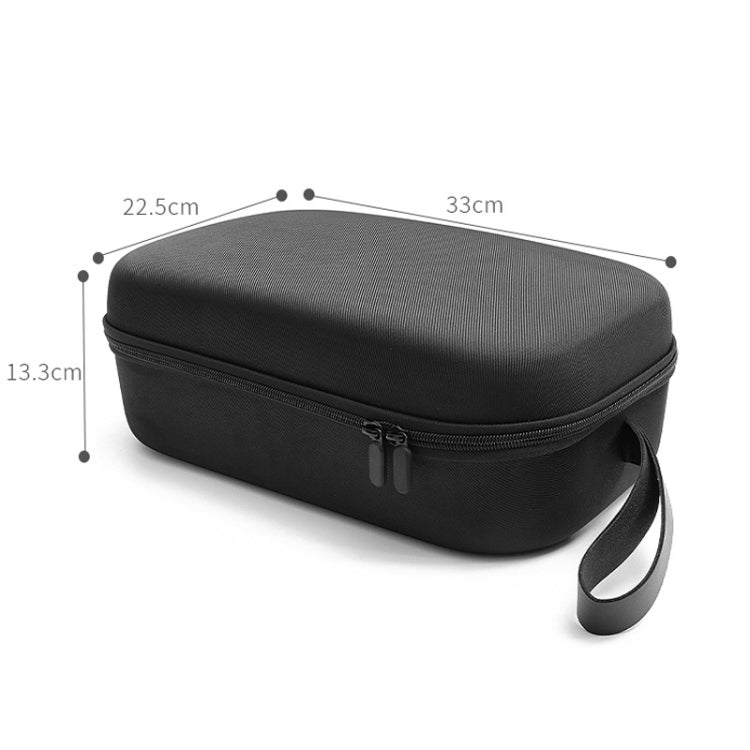 For Meta Quest 2 / 3 VR Glasses Integrated Storage Protective Case Portable Hard Bag(Black) - VR Accessories by PMC Jewellery | Online Shopping South Africa | PMC Jewellery | Buy Now Pay Later Mobicred