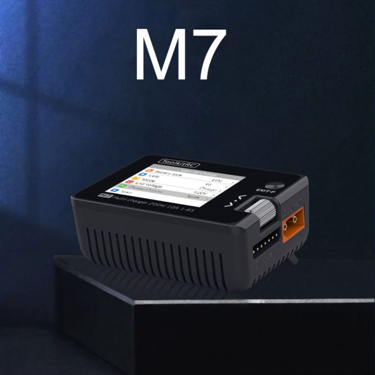 ToolkitRC M7 Boat Model Aviation Li-Po Battery Balance Charger(Black) - free shipping - PMC Jewellery - Order now!