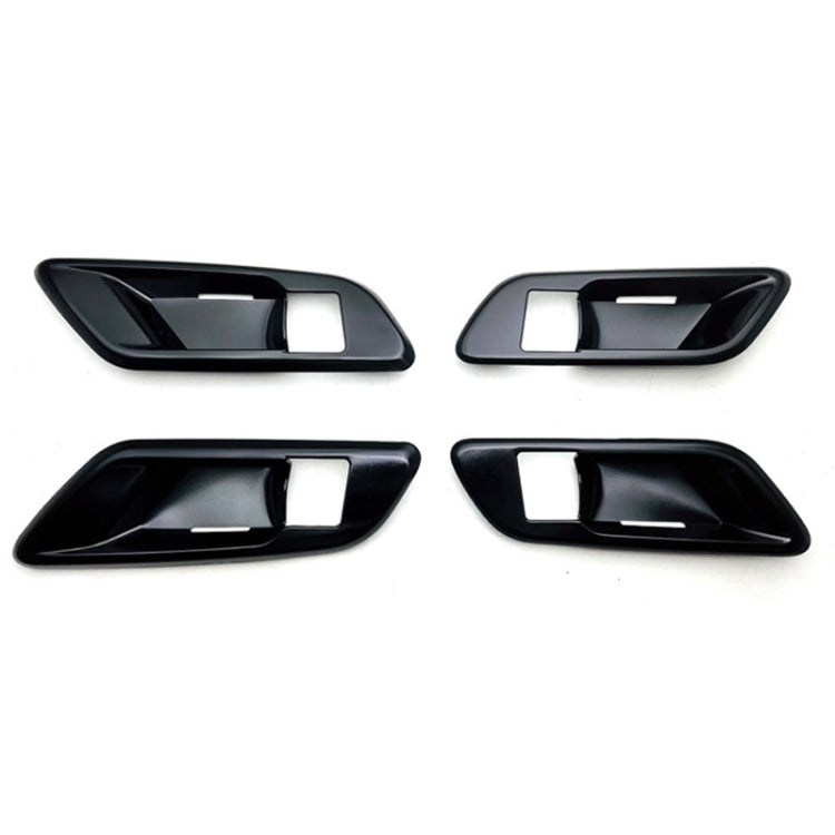 For 2023 Toyota Crown Door Handle Cover Decorative Frame, Style: Left-hand Drive(Black) - Decorative Strip by PMC Jewellery | Online Shopping South Africa | PMC Jewellery | Buy Now Pay Later Mobicred