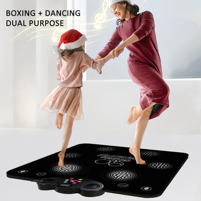 2 In 1 Bluetooth Music Boxing Dance Mat 6 Modes With Guidance Light For Adult and Children 60 x 70 x 6cm 60 x 70 x 6cm - Others by PMC Jewellery | Online Shopping South Africa | PMC Jewellery | Buy Now Pay Later Mobicred