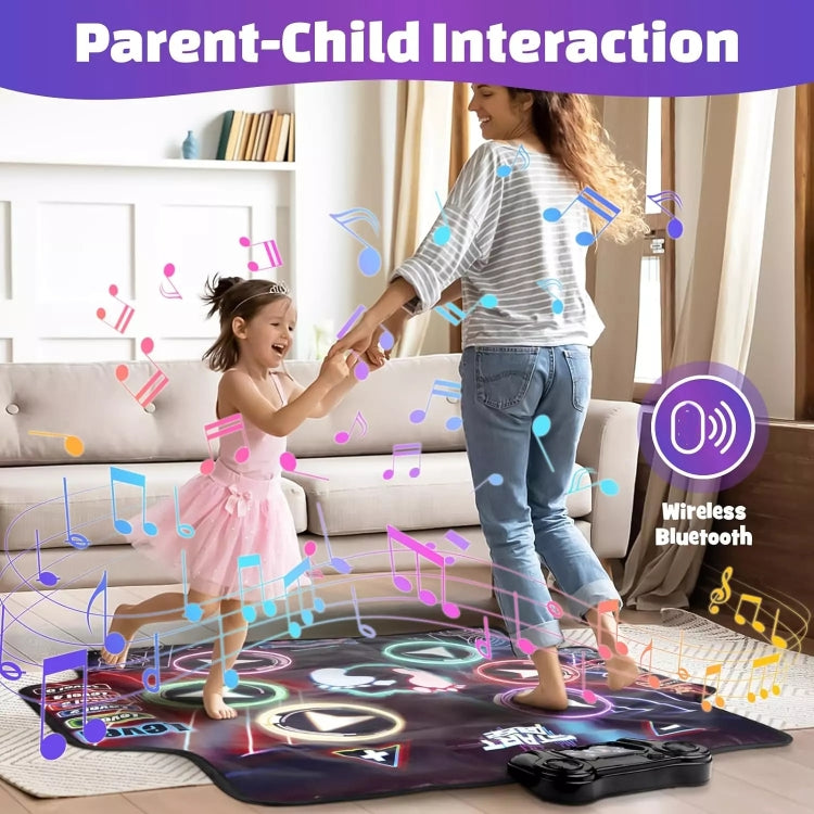 Bluetooth Music Dance Mat 4 Modes Light Up Stepping Floor Mat 100x89cm(5004 Style) - Others by PMC Jewellery | Online Shopping South Africa | PMC Jewellery | Buy Now Pay Later Mobicred