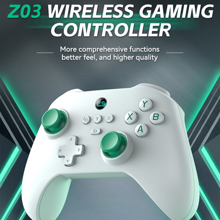 Z03 Wireless Bluetooth Game Controller For Switch / IOS / Android / PC / PS3 / PS4, Spec: White - Gamepads by PMC Jewellery | Online Shopping South Africa | PMC Jewellery | Buy Now Pay Later Mobicred