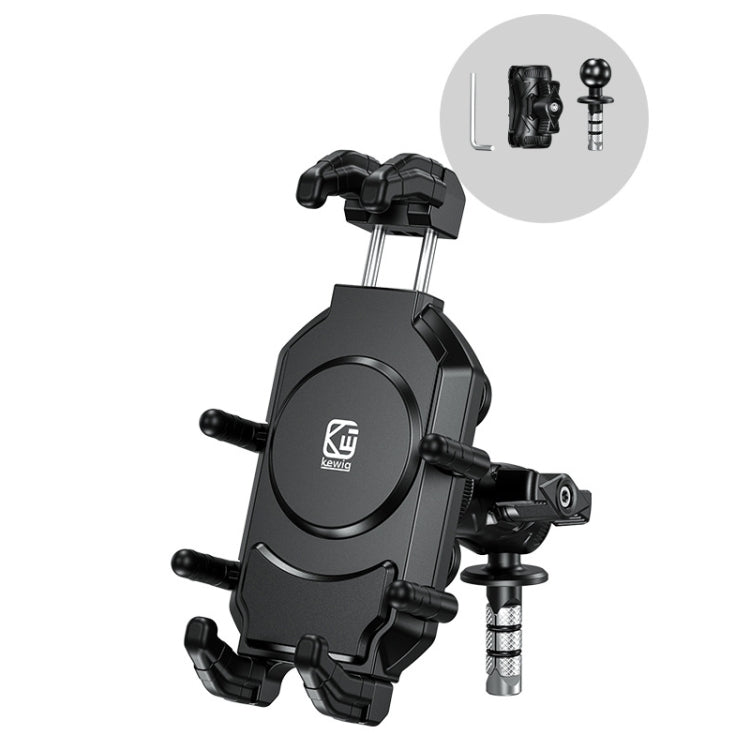 Kewig Motorcycle Octopus Holder Anti-Theft Motorcycle Cell Phone Mounts, Model: M26-C6 - Holder by Kewig | Online Shopping South Africa | PMC Jewellery | Buy Now Pay Later Mobicred