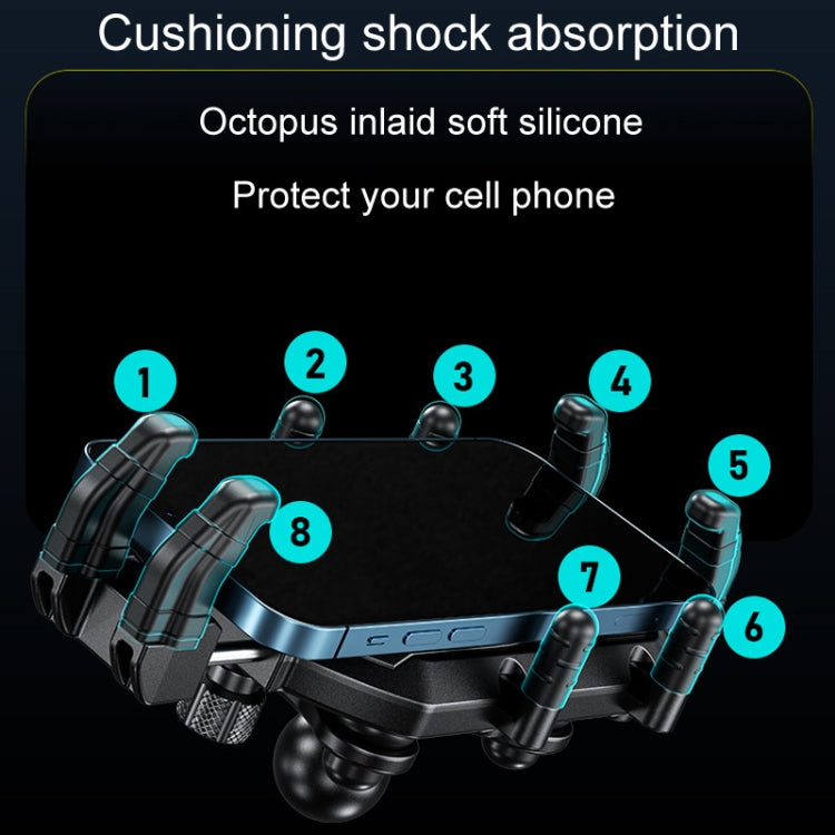 Kewig Motorcycle Octopus Holder Anti-Theft Motorcycle Cell Phone Mounts, Model: M26-C2 - free shipping - PMC TechLife - Order now!