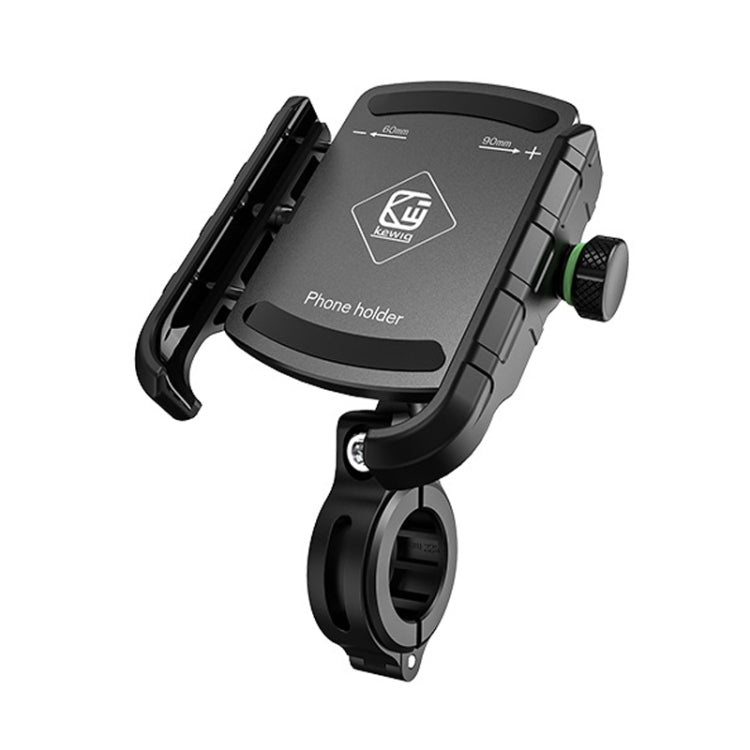 Kewig M8S Bicycle Aluminum Navigation Mount Outdoor Cycling Cell Phone Holder(Black) - free shipping - PMC TechLife - Order now!