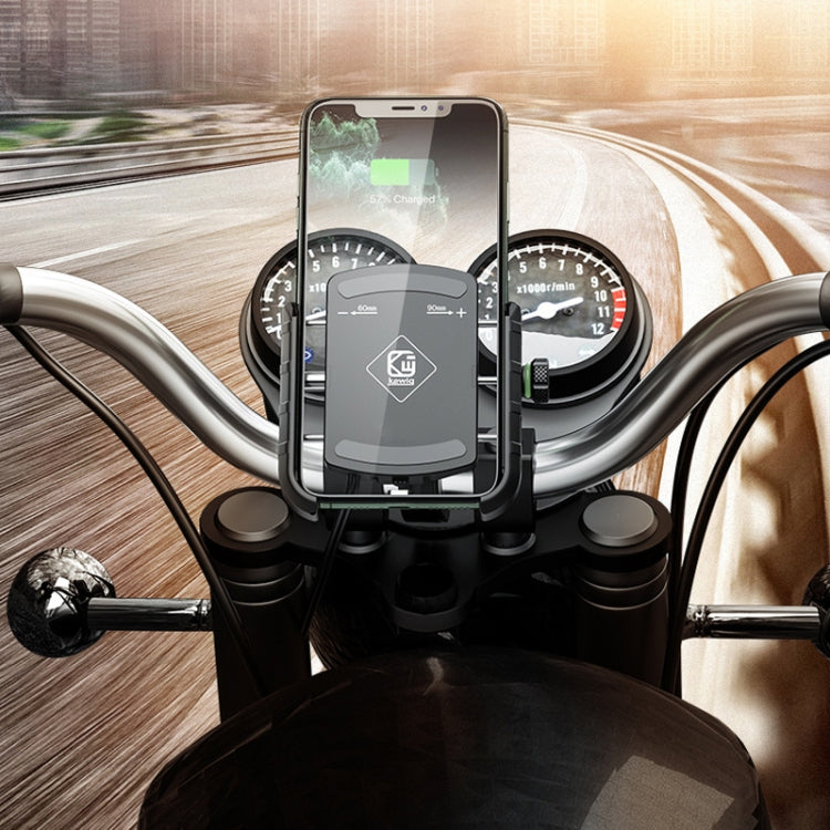 Kewig M8S Bicycle Aluminum Navigation Mount Outdoor Cycling Cell Phone Holder(Black) - free shipping - PMC TechLife - Order now!