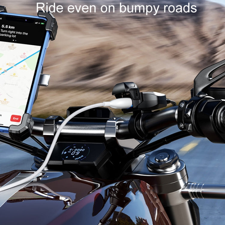Kewig Motorcycle Phone Charger Outdoor Riding Fast Charging Waterproof USB Charging Stand, Model: B10-A - Battery Charger by Kewig | Online Shopping South Africa | PMC TechLife | Buy Now Pay Later Mobicred