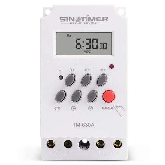 SINOTIMER  TM630A-4  12V DC Timer Switch Din Rail Digital Weekly Programmable Time Relay - Switch by SINOTIMER | Online Shopping South Africa | PMC Jewellery | Buy Now Pay Later Mobicred