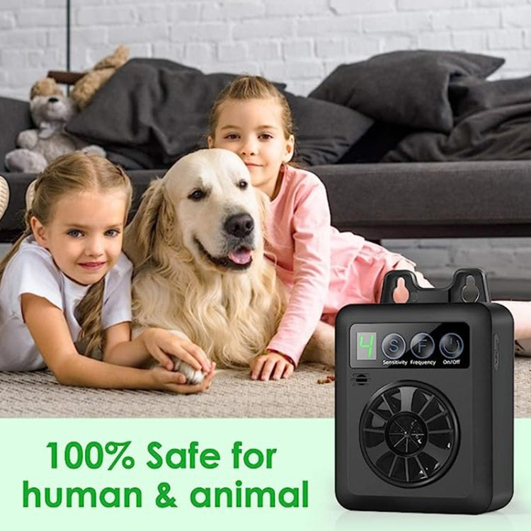 K6 Digital Display Intelligent Ultrasonic Barking Control Device Dog Training Device Repellent Device(Black) - Training Aids by PMC TechLife | Online Shopping South Africa | PMC TechLife | Buy Now Pay Later Mobicred