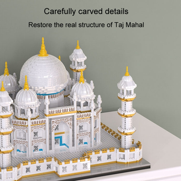 4036pcs /Box High Difficulty Micro-Particle Taj Mahal Castle Building Blocks Children Puzzle Toys Festival Gift - Building Blocks by PMC Jewellery | Online Shopping South Africa | PMC Jewellery | Buy Now Pay Later Mobicred