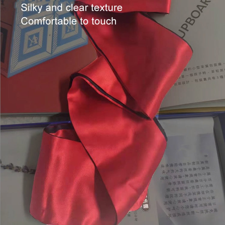Ribbon Erotic Eye Mask Bondage Tie Up Toys(Black) - free shipping - PMC TechLife - Order now!