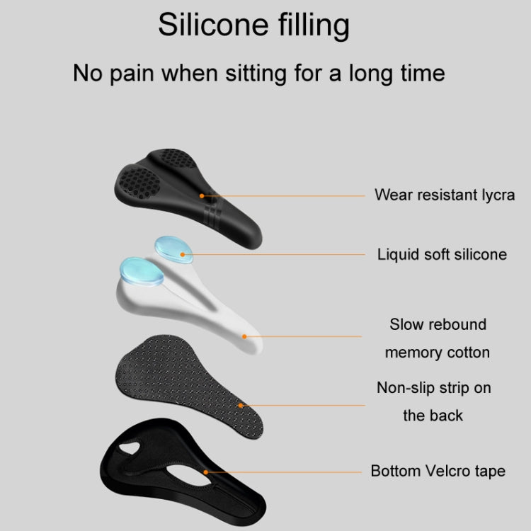 ESLNF Mountain Bike Saddle Cover Cycling Shock Absorbing Saddle Gear, Style: Honeycomb - free shipping - PMC TechLife - Order now!