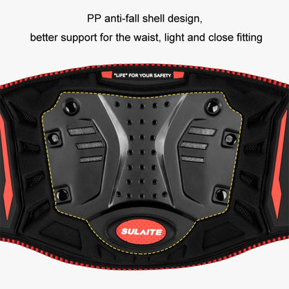 SULAITE Motorcycle Riding Breathable Anti-Fall Belt, Color: Red L/XL - Protective Gear by SULAITE | Online Shopping South Africa | PMC Jewellery | Buy Now Pay Later Mobicred