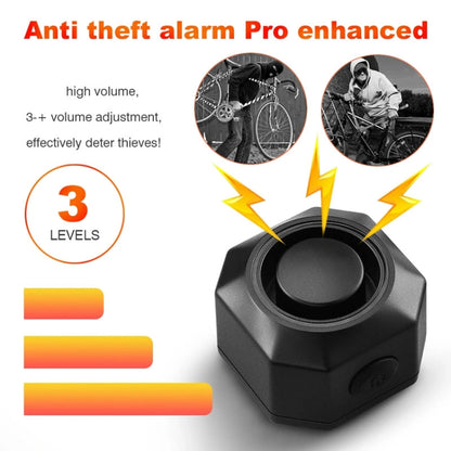 SF32R+03C Electric Motorcycle / Bike Anti-theft Alarm Home Wiring Free Vibration Alarm - Security Alarm System by PMC Jewellery | Online Shopping South Africa | PMC Jewellery | Buy Now Pay Later Mobicred