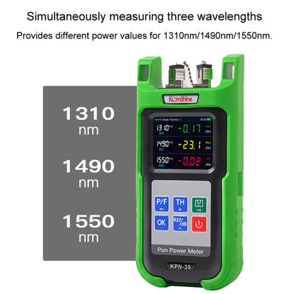 Komshine KPN-35 High Precision PON Optical Power Meter 1310/1490/1550nm Fiber Tester(SC/APC Interface) - Fiber Optic Test Pen by Komshine | Online Shopping South Africa | PMC Jewellery | Buy Now Pay Later Mobicred