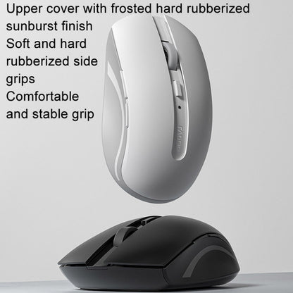 Rapoo M350G Bluetooth/2.4G Wireless Mouse Office Desktop Laptop Mute Mouse(White) - Wireless Mice by Rapoo | Online Shopping South Africa | PMC Jewellery | Buy Now Pay Later Mobicred