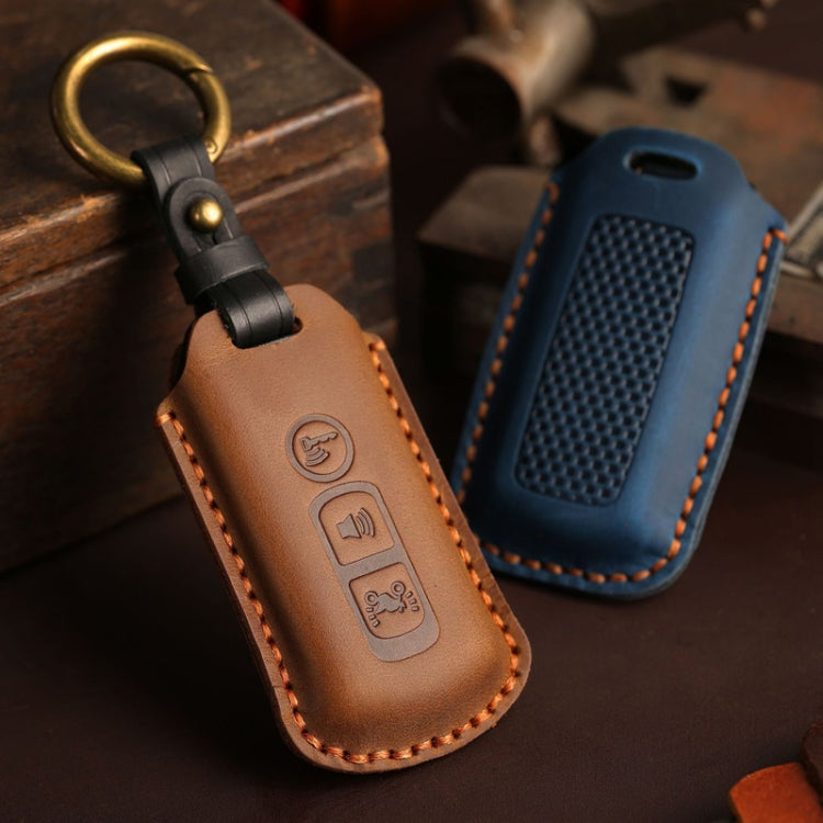 For Honda NS125LA/Lead125/PCX160/Forza 350 Hallmo Motorcycle Key Case, Color: 2 Keys Black - free shipping - PMC Jewellery - Order now!