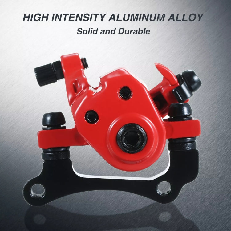 For KUGOO M4 10 inch Electric Scooter Disc Brake(Red) - Accessories & Parts by PMC TechLife | Online Shopping South Africa | PMC TechLife | Buy Now Pay Later Mobicred