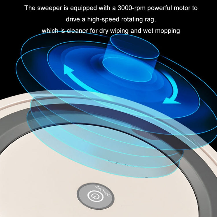 Smart Household Fully Automatic Mopping Robot(Blue) - Robot Vacuum Cleaner by PMC Jewellery | Online Shopping South Africa | PMC Jewellery | Buy Now Pay Later Mobicred