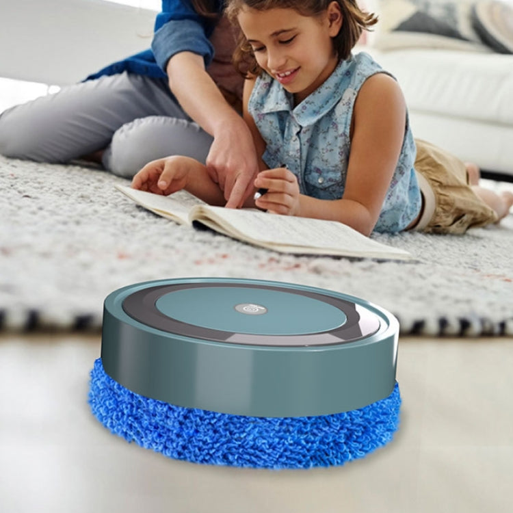 Smart Household Fully Automatic Mopping Robot(Blue) - Robot Vacuum Cleaner by PMC Jewellery | Online Shopping South Africa | PMC Jewellery | Buy Now Pay Later Mobicred