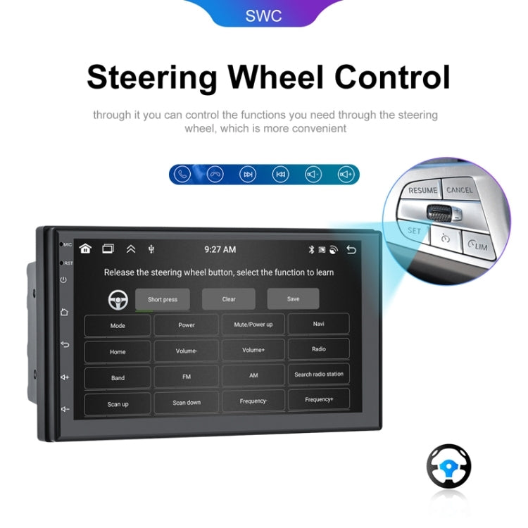 10.1inch Android 13.0 Dual Butt Universal Wireless Carplay Car Navigation Center Control All-In-One Monitor(Standard) - Car MP3 & MP4 & MP5 by PMC Jewellery | Online Shopping South Africa | PMC Jewellery | Buy Now Pay Later Mobicred