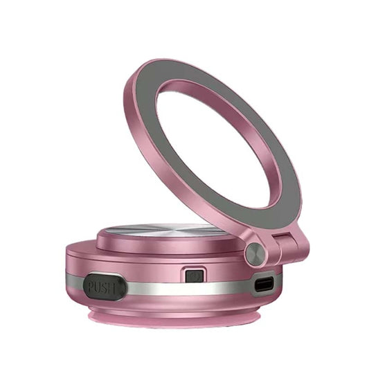 AIMITE C1 Vacuum Adsorption Foldable Magnetic Support Bracket Car Cell Phone Holder(Pink) - Car Holders by AIMITE | Online Shopping South Africa | PMC Jewellery | Buy Now Pay Later Mobicred