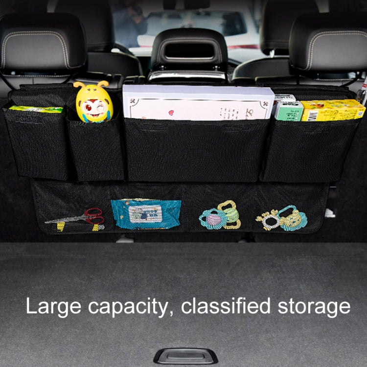 Car SUV Rear Seat Widening Organizing Storage Bag(Black) - Stowing Tidying by PMC Jewellery | Online Shopping South Africa | PMC Jewellery | Buy Now Pay Later Mobicred