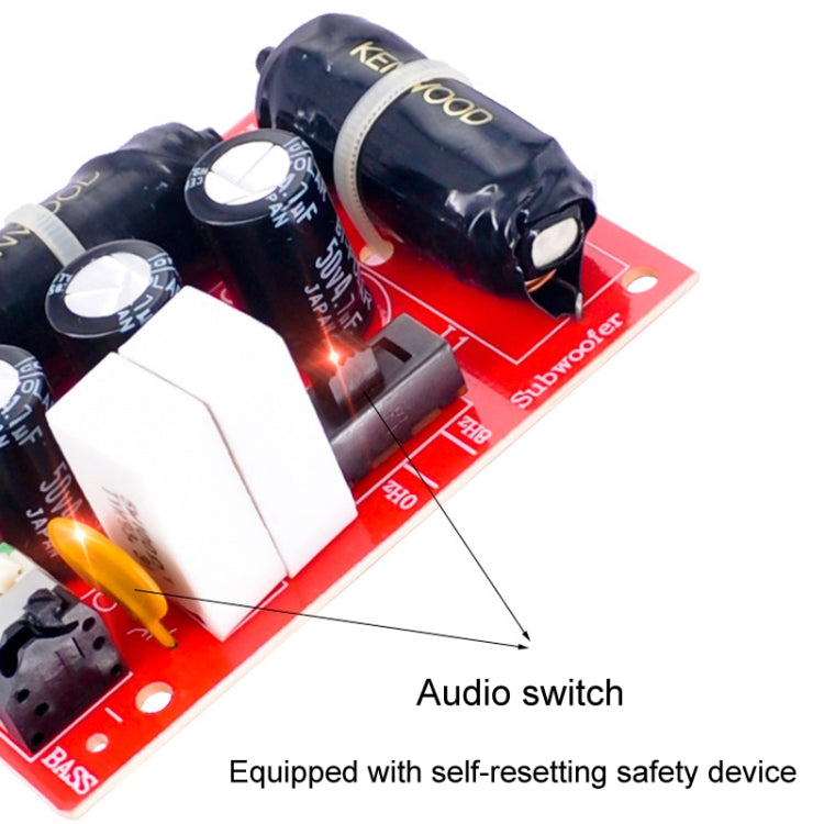 WEAH-90A DIY Audio Bass Crossover Solderless High Power Divider - Audio Crossover by PMC TechLife | Online Shopping South Africa | PMC TechLife | Buy Now Pay Later Mobicred
