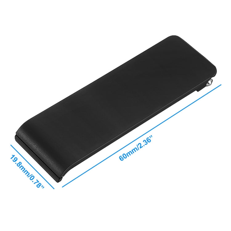 For Nintendo Switch Console 2pcs Replacement Kickstand Back Shell Holder(Blue) - Holder by PMc TechLife | Online Shopping South Africa | PMc TechLife | Buy Now Pay Later Mobicred