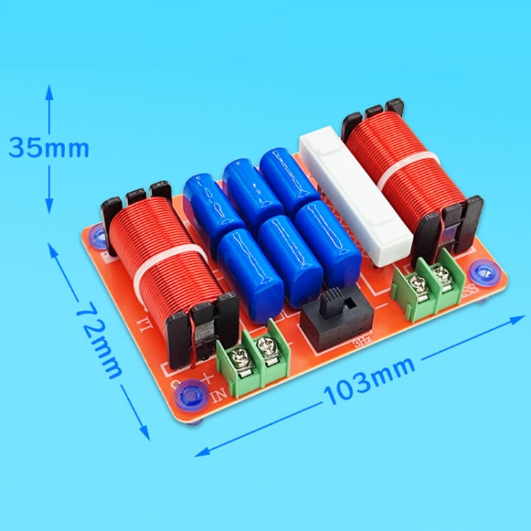 WEAH-93 220W Single Pure Bass Crossover Board Hi-Fi Speaker Conversion Divider - Audio Crossover by PMC TechLife | Online Shopping South Africa | PMC TechLife | Buy Now Pay Later Mobicred