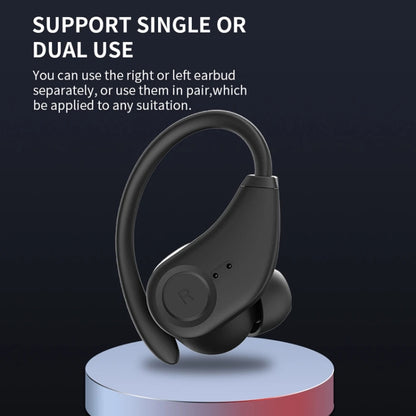 Bluedio S6 Sports Wireless Stereo Bluetooth Earphones With Battery Level Display Charging Bin(Black) - Bluetooth Earphone by Bluedio | Online Shopping South Africa | PMC Jewellery | Buy Now Pay Later Mobicred