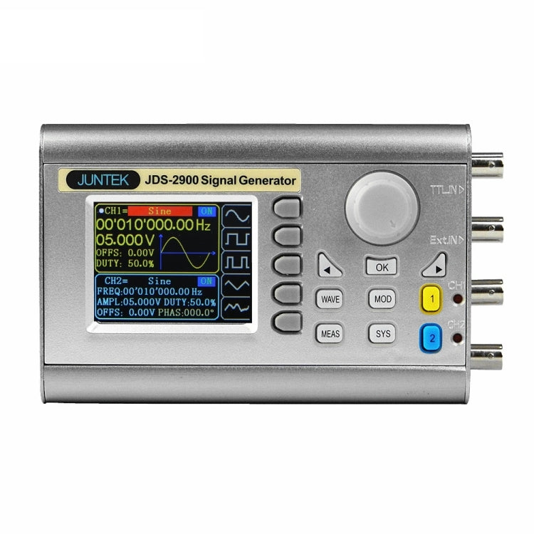 JUNTEK Programmable Dual-Channel DDS Function Arbitrary Waveform Signal Generator, Frequency: 60MHz(AU Plug) - Other Tester Tool by PMC TechLife | Online Shopping South Africa | PMC TechLife | Buy Now Pay Later Mobicred