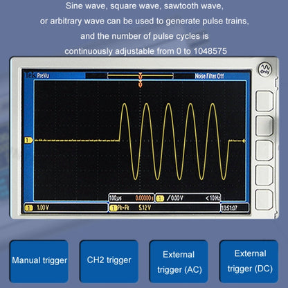 JUNTEK Programmable Dual-Channel DDS Function Arbitrary Waveform Signal Generator, Frequency: 30MHz(AU Plug) - Other Tester Tool by PMC Jewellery | Online Shopping South Africa | PMC Jewellery | Buy Now Pay Later Mobicred